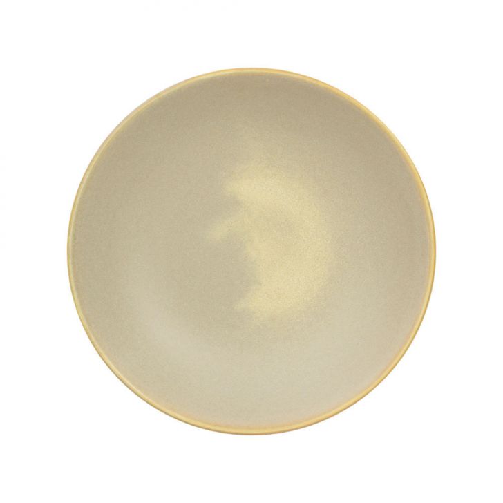 Prato Fundo Convexa Citrino 21 cm