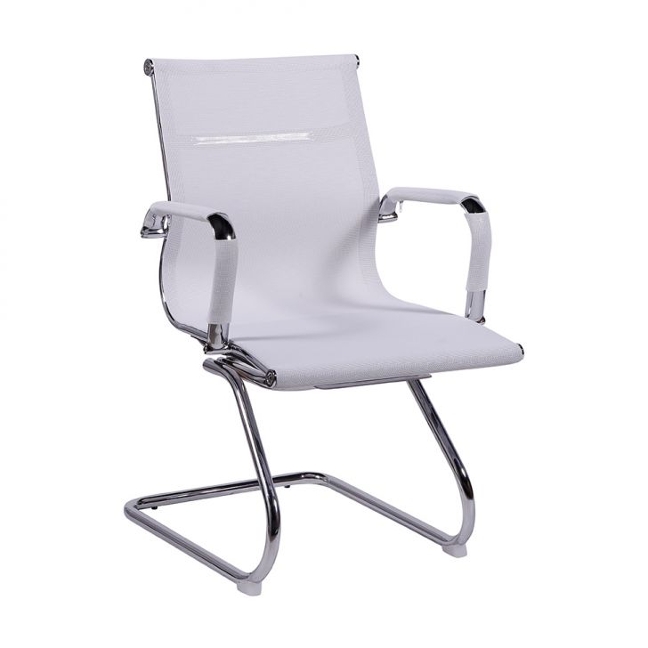 Cadeira De Escritório Interlocutor Eames Ii Branca