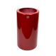 Vaso Decorativo Cilindro Vermelho Lira 70x34x34 cm - D'Rossi