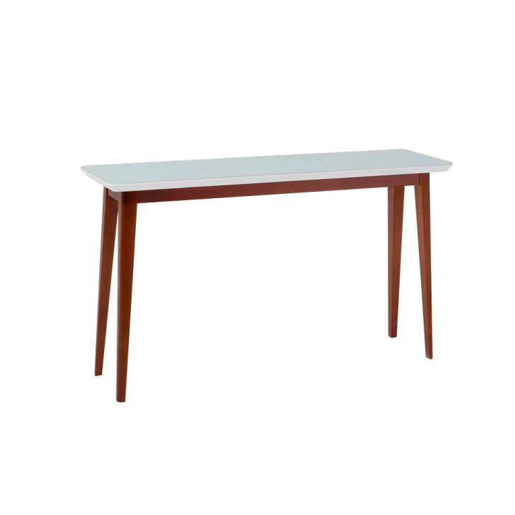 Aparador Ônix Imbuia e Branco