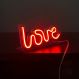 Painel Neon Led Love Letreiro de Mesa Decoração Acrílico