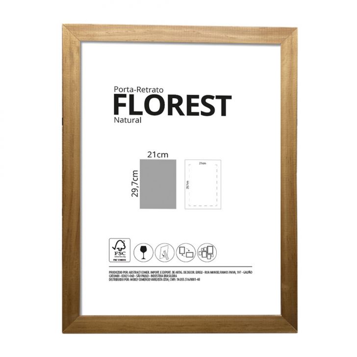 Porta-Retrato 21x29 Florest Natural