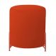 Puff Decorativo Thor Ferro Base Bronze Veludo Terracota - Montanaris Decor