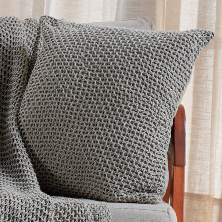 Capa de Almofada Atacama Rustic Style 45x45 Suede