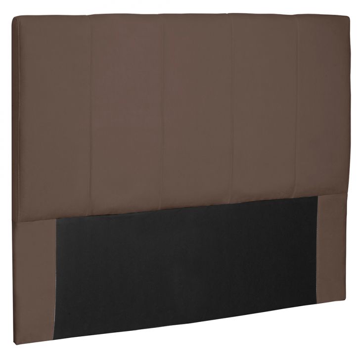 Cabeceira Queen Ravenna Suede Caramelo