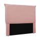 Cabeceira Decorativa Queen Size 1,60M Trento Veludo Rosa G63 - Gran Belo