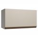 Armário Aéreo 60 cm 1 Porta Basculante Crema Nice Madesa