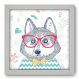 Quadro Decorativo - Husky - 023qdsb