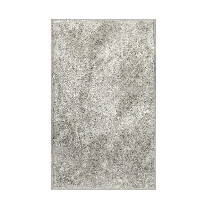 Tapete Tufting Foffo Retangular Poliéster (05x100) Platina