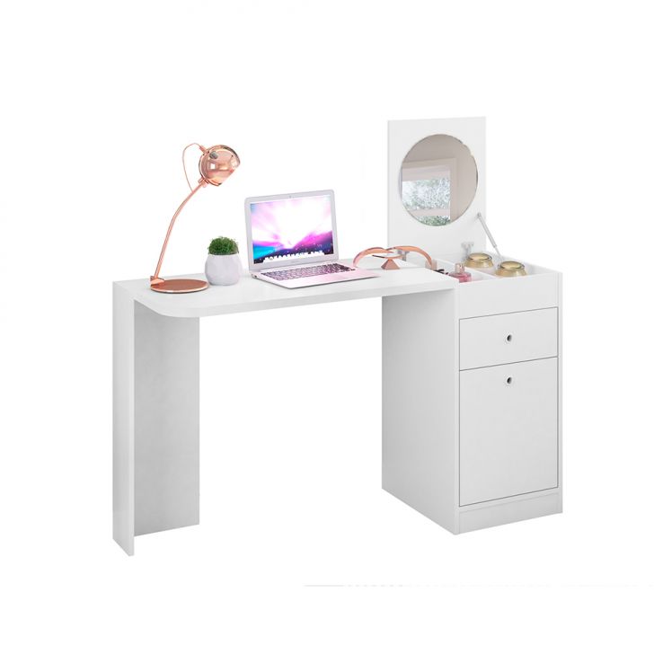 Penteadeira com Espelho Desejo Branca