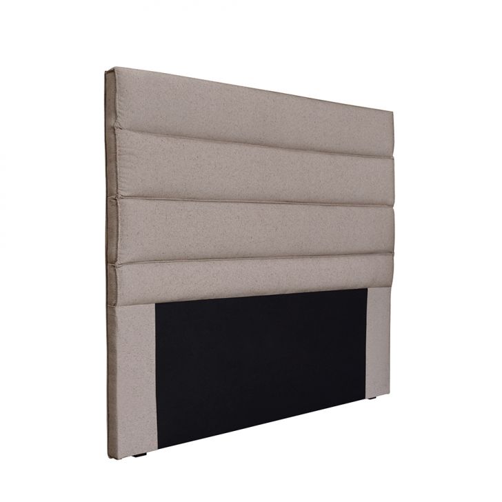 Cabeceira King La Italiana Linho Areia