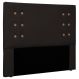Cabeceira Estofada Cama Box Casal King Size Monreale 195cm Corano Marrom - Desk Design