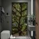 Adesivo de Porta Árvore Floresta-73X210Cm
