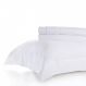 JOGO DE CAMA QUEEN BUD VISION 270 FIOS 4PÇAS - BRANCO