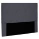Cabeceira Estofada Cama Box Casal Aquilla 140cm Suede Cinza - Desk Design