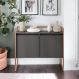 Buffet Industrial 2 Portas SP Preto Cobre