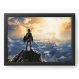 Quadro Decorativo Legend of Zelda Breath of Wild