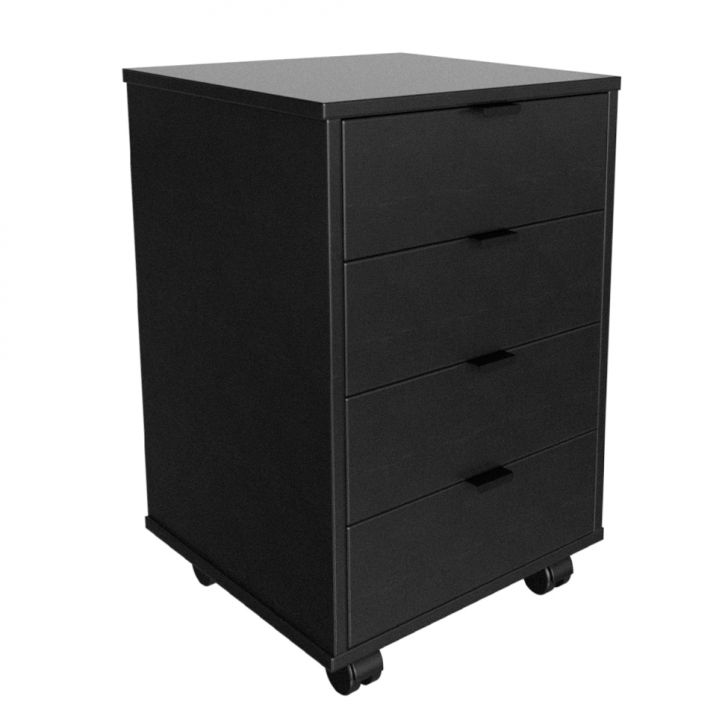 Gaveteiro Balto 4 GV Preto