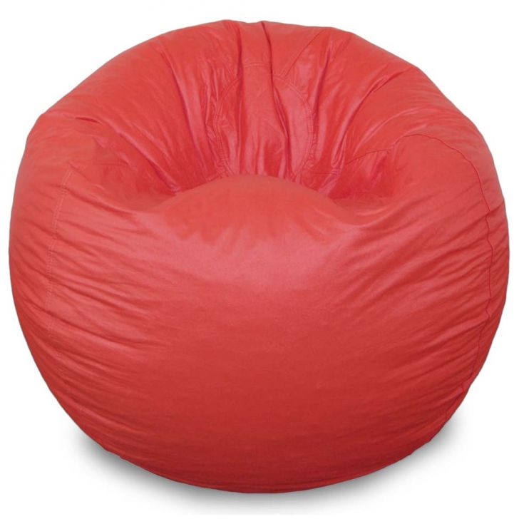 Puff Redondo Vermelho