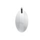 Espelho Decorativo Life Alça Preta Oval 60X40 Cm
