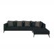 Image of Sofá 5 Lugares Doha com Chaise Direito Poliéster Petróleo MO895UP40HEDMOB