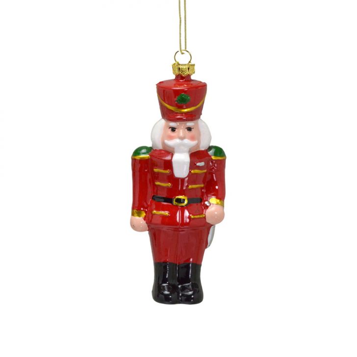 Enfeite Natalino para Árvore Espressione Soldado Vermelho 17 cm