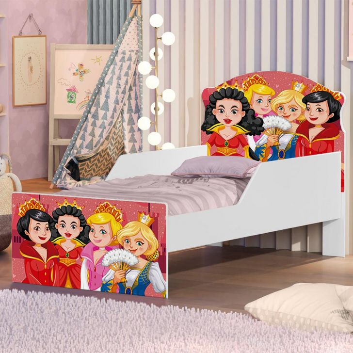 Mini Cama Princesas Familia