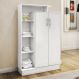 Estante Armário Multiuso Elite 91 cm 2 Portas c/ Chave - Armário Demobile