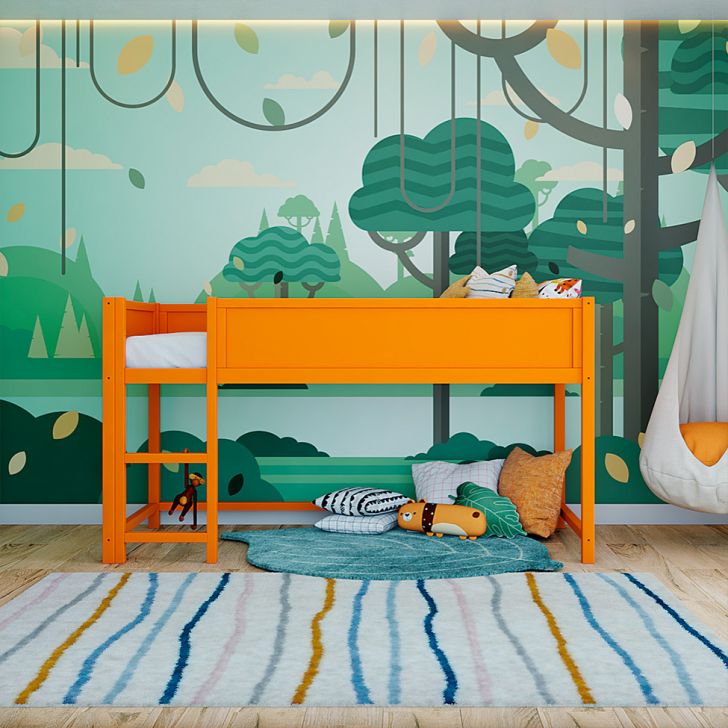 Cama Infantil Happy Laranja
