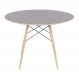 Mesa Eames Eiffel DSW Redonda 90 cm Preta