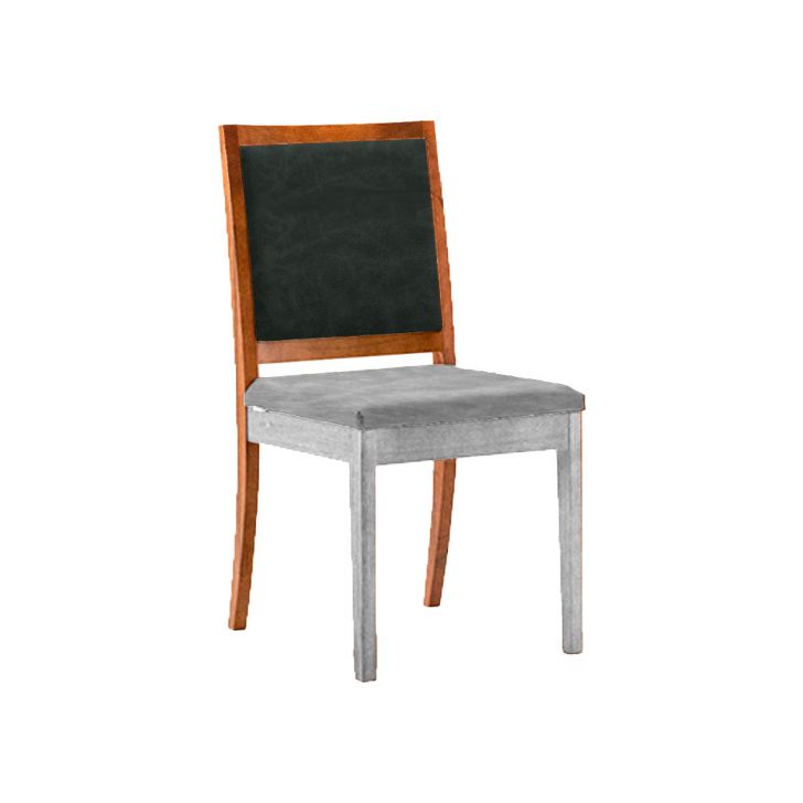 Encosto Moldura Iguatemi Madeira Maciça Avelã Chumbo Esverdeado