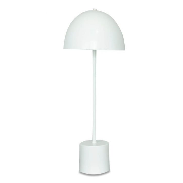 Luminária de Mesa Abajur Komaco Slim Branco