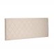 Cabeceira Painel Dubai Para Cama Box Casal 140 cm Suede Bege- D'Rossi