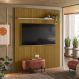 Painel para TV até 65 Polegadas Uno Cedro e Off White