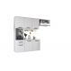 Armário Multiuso Branco Para Cozinha Moderno Suspenso Com 6 Portas 1 Gaveta Espaçoso Gi