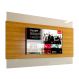 Painel para TV Wall/Limit 1.8 Off White com Nature - MoveisAqui
