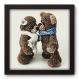 Quadro Decorativo - Teddy Bear - 095qdbp