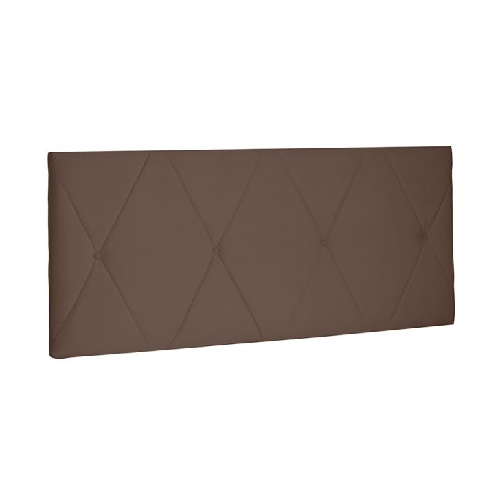 Painel para Cama Box Queen Aquilla Suede Caramelo