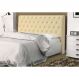 Cabeceira Solteiro 0,90cm Para Cama Box Lady Suede Bege - DS Estofados