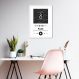 Quadro Gênero Musical Funk 86x60 Caixa Branco Branco