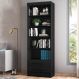 Estante Livreiro Kenner Preto Fosco