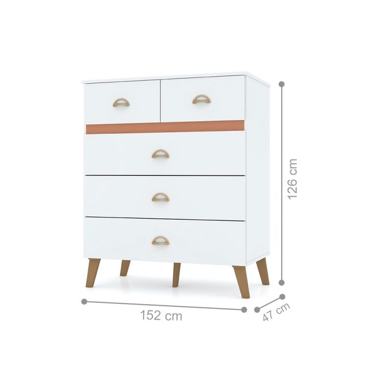 Cômoda Accent Branco Camarim