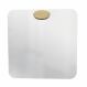 Espelho Decorativo Aplique Oval Pinus 50x50cm Quadrado