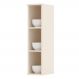 Armário Aéreo Nicho 20cm Connect Off White - Móveis Henn