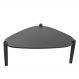 Mesa de Centro Organica Pes Madeira Nero Preto 28011 Artesano