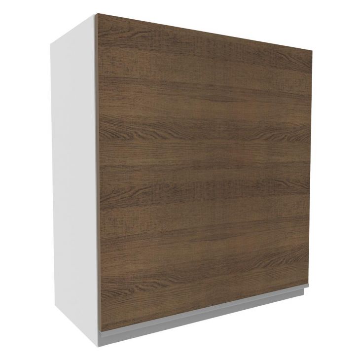 Armário de Cozinha Aéreo 60 cm 1 Porta Branco/Rustic Glamy Madesa