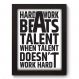 Quadro Decorativo - Hard Work - 082qdrp