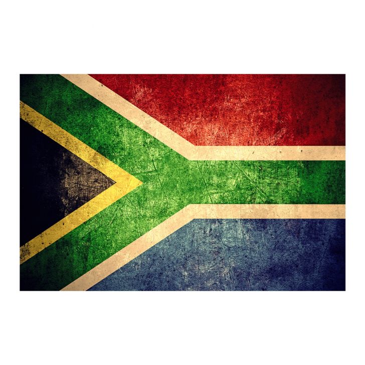Painel Adesivo de Parede - Bandeira África do Sul - 1029png