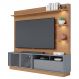 Estante Home Tv 70 Pol 200 cm Campeche Freijo Cinza Colibri