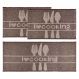 Kit Cozinha 3 Peças Eco Nature Cooking 70 Marrom